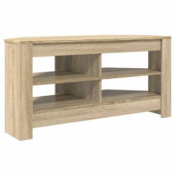 Rea vidaXL HörnTVSkåp Sonoma-ek 102 x 40,5 x 45 cm Konstruerat trä