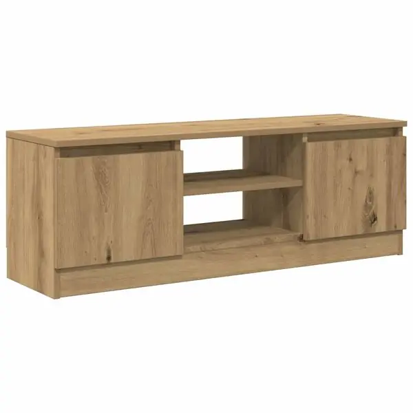 Rabatt vidaXL Tv-bänk artisan ek 102x30x36 cm konstruerat trä