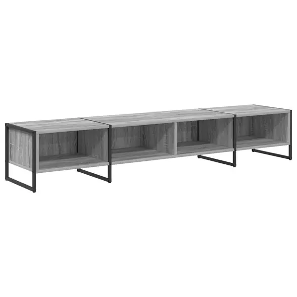 Snabb leverans vidaXL TV-skåp Grå Sonoma 170.5 x 36 x 30.5 cm Konstruerat trä