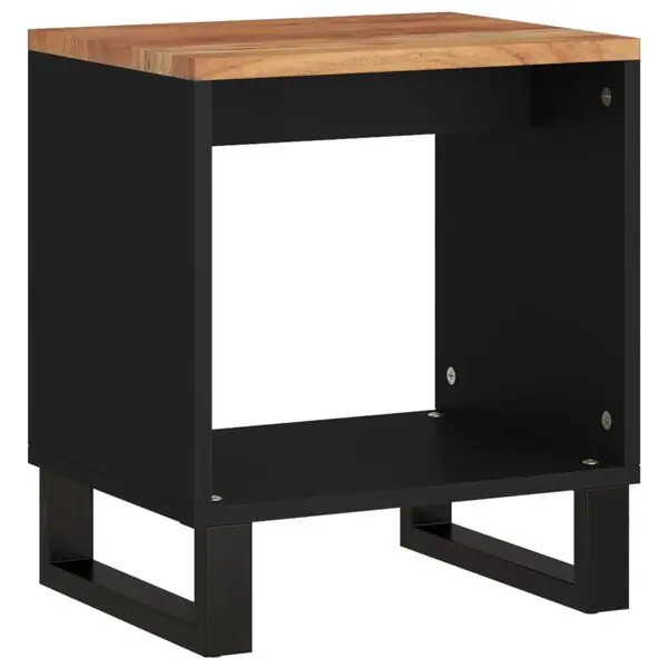 vidaXL Soffbord 40x31x46 cm massivt akaciaträ och konstruerat trä Kampanj