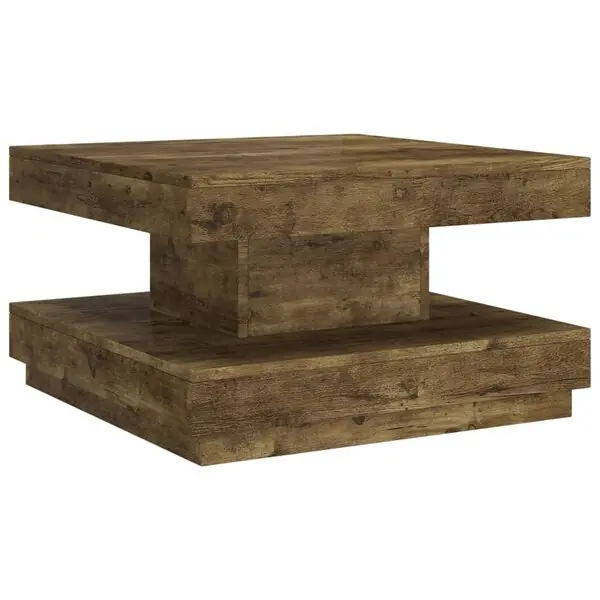 vidaXL Soffbord mörkbrun 60x60x35 cm MDF Endast denna vecka