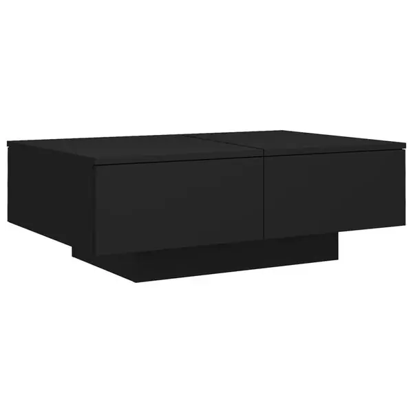 vidaXL Soffbord svart 90x60x31 cm konstruerat trä Köp online
