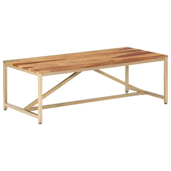 Kundfavorit vidaXL Soffbord 120x60x40 cm massivt trä