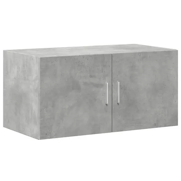 vidaXL Väggskåp betonggrå 80x42,5x40 cm konstruerat trä Erbjudande