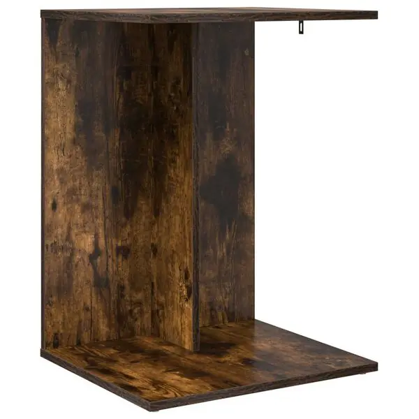 vidaXL Sidobord Rökt ek 45 x 40 x 62,5 cm Konstruerat trä Säker betalning
