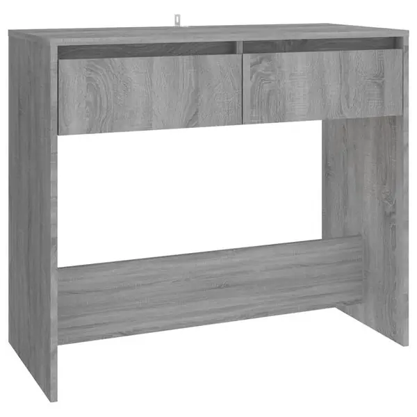 Säker betalning vidaXL Avlastningsbord grå sonoma 89x41x76,5 cm konstruerat trä