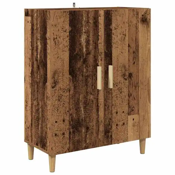 vidaXL Sideboard Gammalt trä 70 x 34 x 90 cm Konstruerat trä Begränsad tid