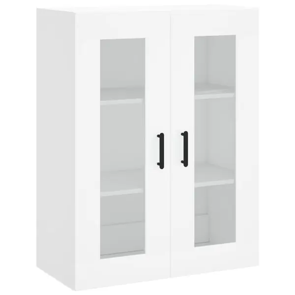 Begränsat antal vidaXL Väggskåp vit 69,5x34x90 cm