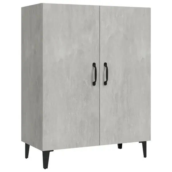 Erbjudande vidaXL Byrå betonggrå 70x34x90 cm konstruerat trä