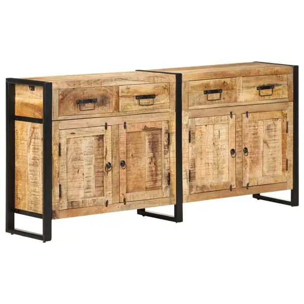vidaXL Skänk 172x35x80 cm massivt mangoträ Köp online