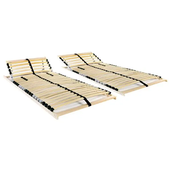 Bästa pris vidaXL Ribbotten med 28 ribbor 2 st 7 zoner 70x200 cm
