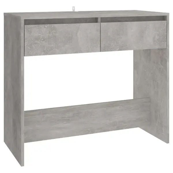 vidaXL Konsolbord betonggrå 89x41x76,5 cm konstruerat trä Begränsat antal