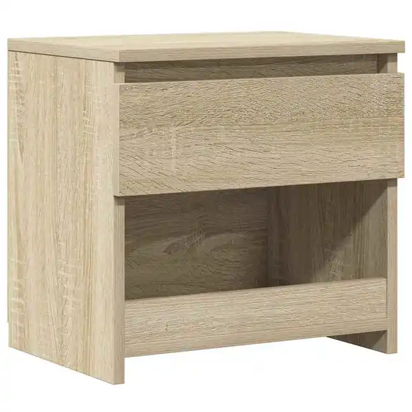 vidaXL Sängbord sonoma-ek 40x30x39 cm konstruerat trä Reapris