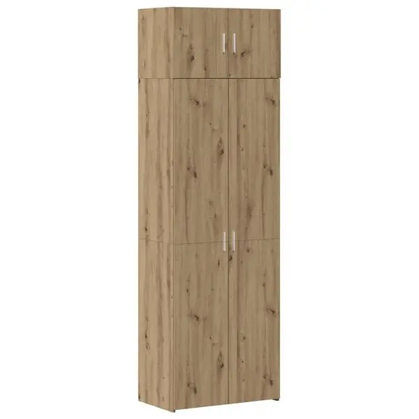 vidaXL Förvaringsskåp 3 pcs Artisan Ek Fynd