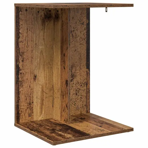 Rabatt vidaXL Sidobord Gammalt trä 45 x 40 x 62,5 cm Konstruerat trä