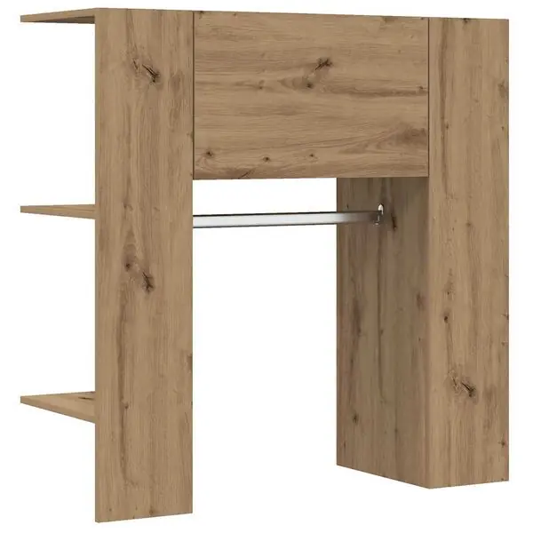 Erbjudande vidaXL Hallskåp artisan ek 97,5x37x99 cm konstruerat trä