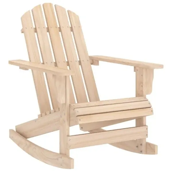 vidaXL Gungstol adirondack massivt granträ Nyhet
