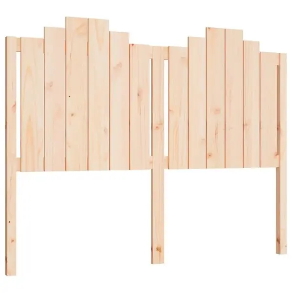 risnedsättning vidaXL Sänggavel 141x4x110 cm massiv furu